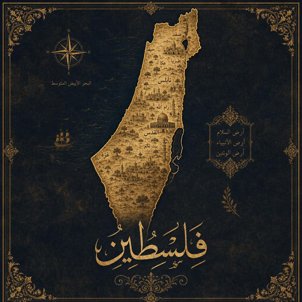 Palestine map