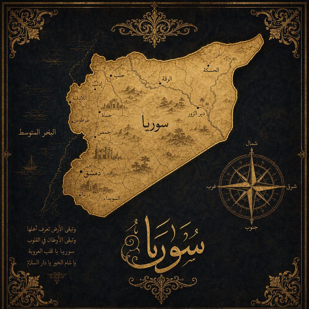 Syria map